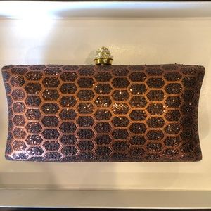 COPY - Furmani evening bag Bronze